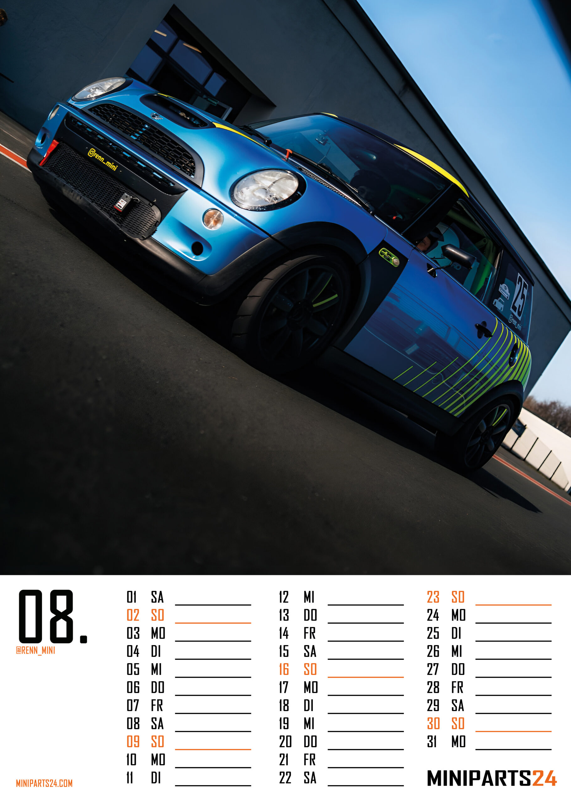 Miniparts24 Calendar 2026 - Image 10