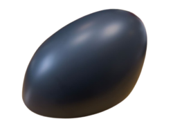 Abdeckung Spiegel grundiert links 2754915 MINI R55-R59