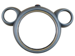 Zierring verchromt 9807427 Dark Grey MINI R60 Countryman