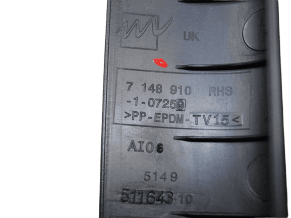 Verkleidung Heckklappe rechts 7148910 MINI R56 – Bild 5