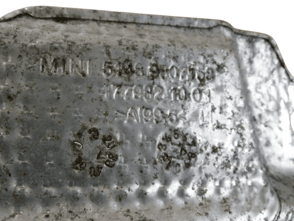 Thermal insulation for rear silencer 9807158 MINI R60-R61 Countryman Paceman - Image 3