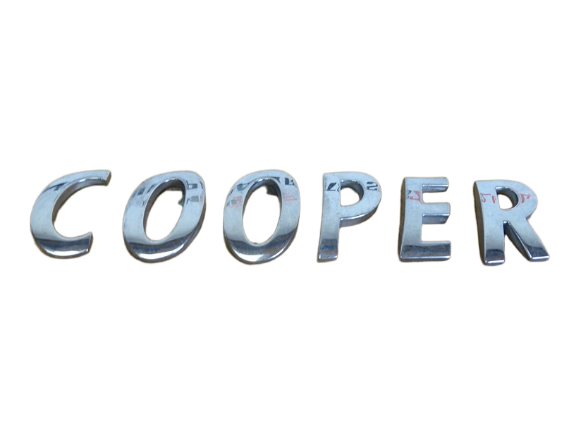 Cooper 2755617 MINI R50-F60 lettering