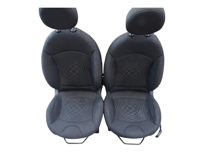 Fabric seats in Carbon Black for the MINI R56 (without seat heating) - Image 2