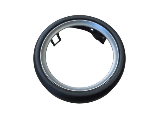 Door handle cover, silver, inside left, 2753337, MINI R55–R59