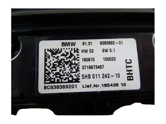 Bedieningspaneel airco 9383892 MINI F55-F57 - Afbeelding 4