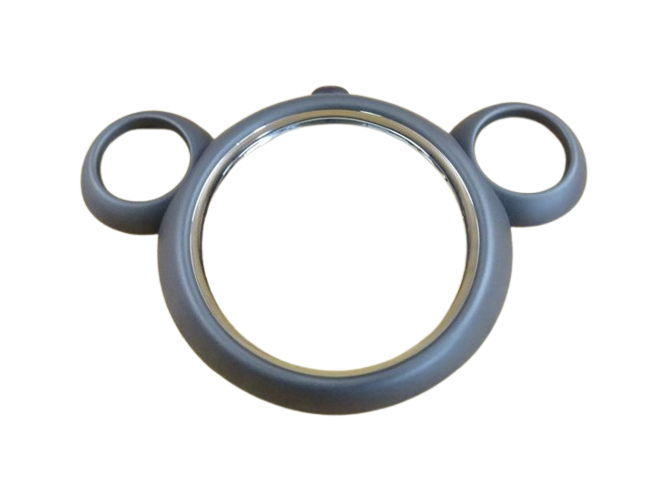 Chrome-plated trim ring, Dark Grey 9807427, MINI R60 Countryman - Image 3