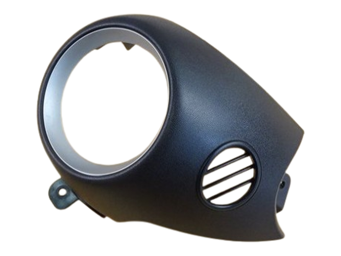 Air vent cover, left-hand side of dashboard, silver 2752797, MINI R55-R57 - Image 3