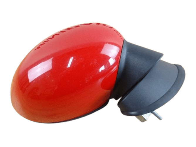Right-hand wing mirror with folding function, red, 2755640, MINI R55-R59