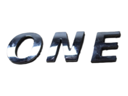 Opschrift ONE 2755615 MINI R50 R52 R55 R56 R57 R60 F54-F60