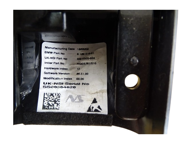 Rev counter, steering column, 9189516, MINI R55–R61 - Image 3