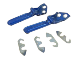 Left and Right Tailgate Hinges, Hyper Blue, MINI R52 Convertible