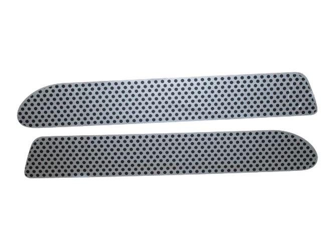 Sticker met aluminiumlook voor de achterbumper – JCW Aero-pakket
