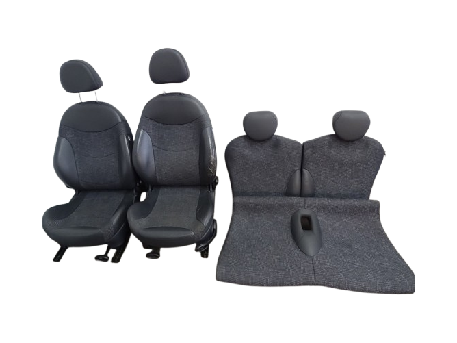 Deels lederen stoelen zonder stoelverwarming – stoelen voor MINI R50-R53