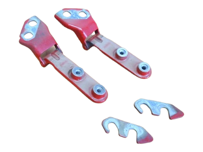 Tailgate hinges (left and right), Chilli Red, MINI R52 Convertible - Image 2