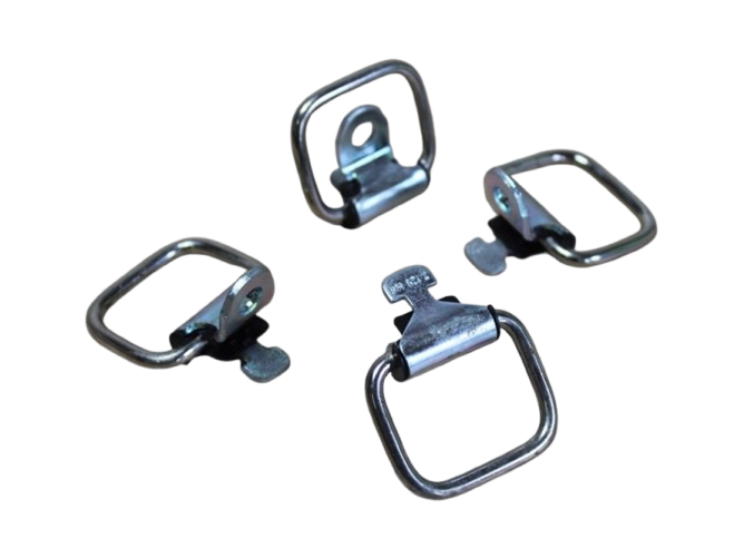4x Cover cap for partition net eyelet, lower section 9807233 MINI R60 Countryman