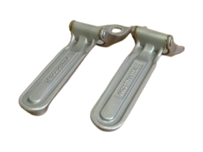 Left and right tailgate hinges, Sparkling Silver, MINI R52 Convertible - Image 2