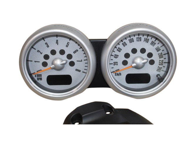 Dubbele snelheidsmeter en toerenteller voor de stuurkolom KMH 6936299 MINI R50-R53 - Afbeelding 2