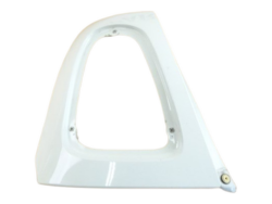 Rear left-hand corner of the bodywork, MINI R56 Pepper White