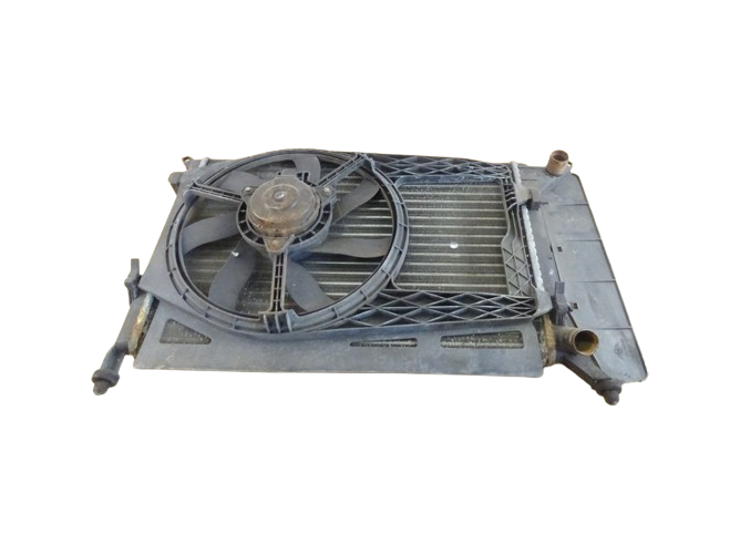 Coolant radiator fan housing, fan W10 7535902 1475578 MINI R50-R52