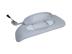 Sun visor, left (driver’s side), light grey, 7339375, MINI R55 R56