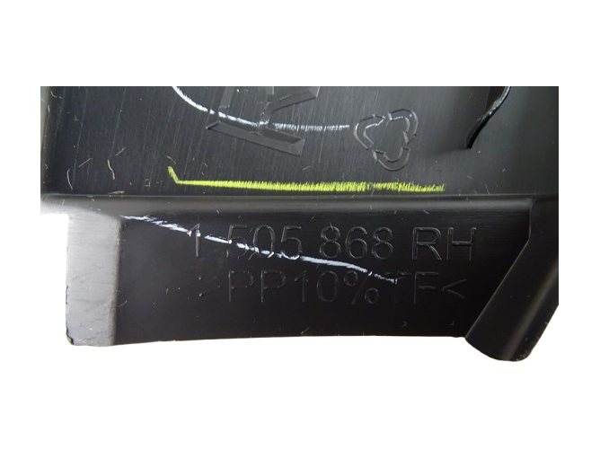 Blende Radlauf hinten rechts 1505868 MINI R50-R53 Schwarz – Bild 4