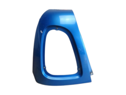 Rear left-hand corner of the bodywork, MINI R56 Laser Blue