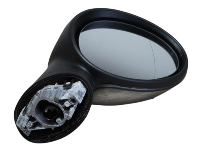 Right-hand chrome folding wing mirror 2755640 MINI R55-R59 - Image 2