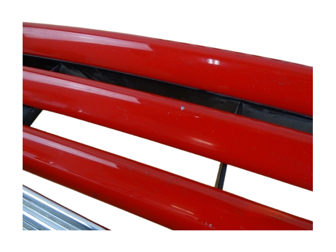 Front grille Chilli Red 3847-CR MINI R50-R53 - Image 3
