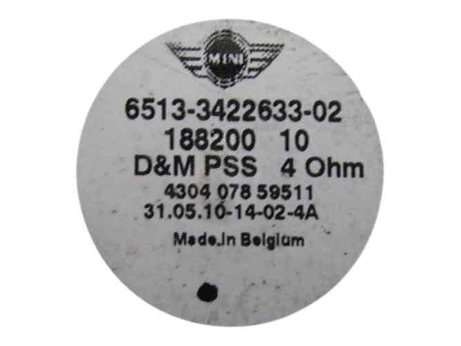 Lage-tonenluidspreker Stereo 3422633 MINI R55-R59 - Afbeelding 2