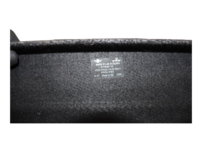 Headrest cover 9132384 MINI R57 Convertible Panther Black - Image 5