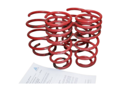 H&R Lowering Springs, Red, 29192, 35 mm, MINI R50–R53