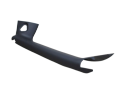 Left-hand A-pillar trim panel, Panther Black 6971857, MINI R52 Convertible