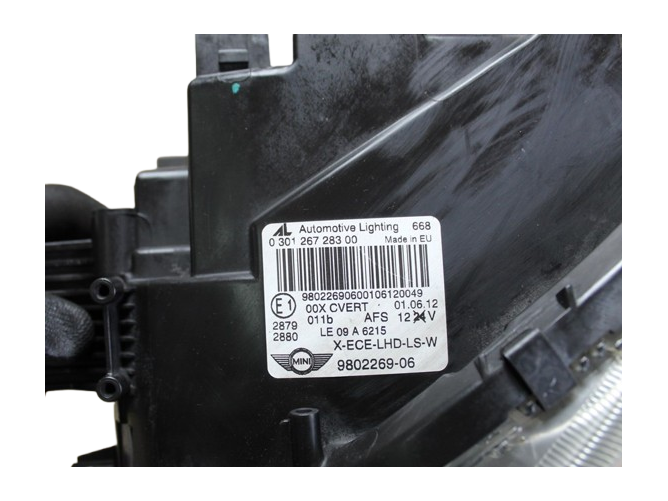 Headlamp, AHL xenon, left, 9807483, MINI R60-R61 Countryman Paceman - Image 4