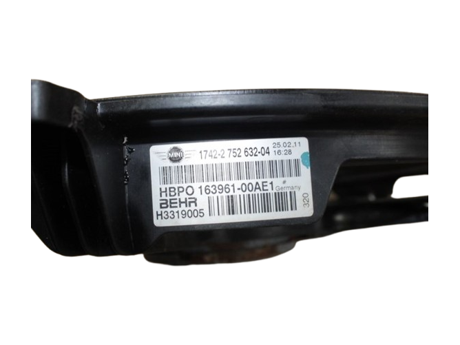 Ventilator, koeler, ventilatortang, elektrische ventilator, Bosch 2752632 MINI R55-R59 - Afbeelding 7
