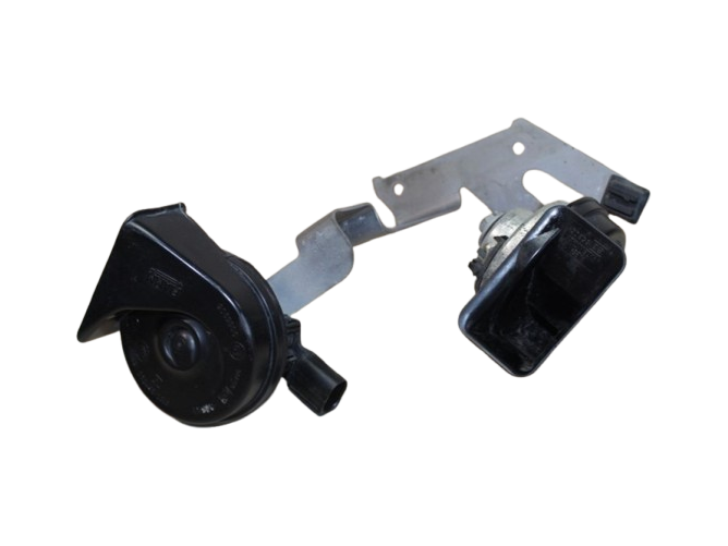 Fanfare, hoge tonen, lage tonen, claxons, complete claxon 7401575 7401574 MINI F55-F57 - Afbeelding 3