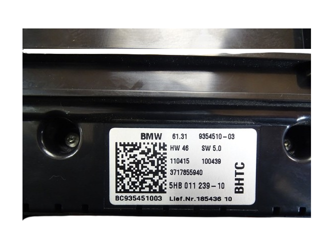 Bedieningspaneel automatische airco 9354510 MINI F55-F57 - Afbeelding 2