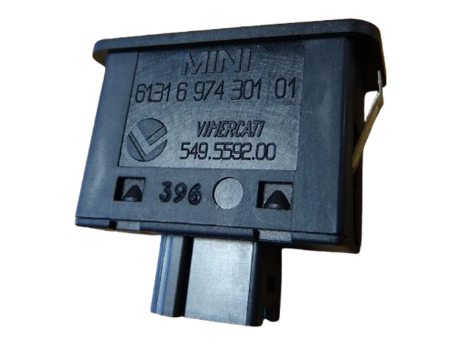 Rear window regulator switch 6974301 MINI R52 Convertible - Image 2