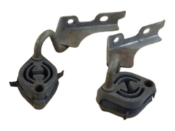 Rear silencer bracket with rubber mount 2758286 MINI R55