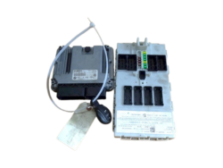 Engine control unit with key, DME B37C15A 8598759, MINI F56 Diesel
