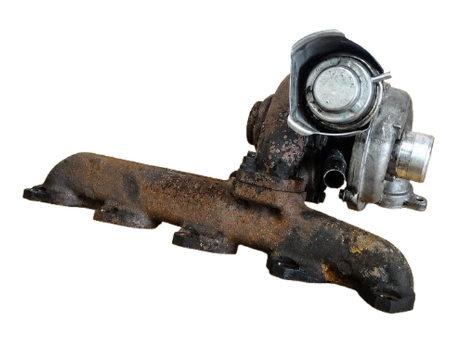 Turbocharger with exhaust manifold, diesel 9HZ W16 7804903 7806007 MINI R55 R56 - Image 2