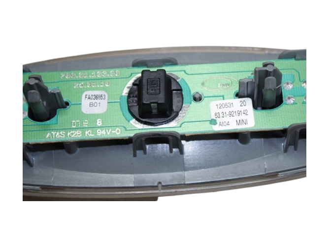 Rear centre interior reading light 9219142 MINI R55 R56 R60 R61 - Image 3
